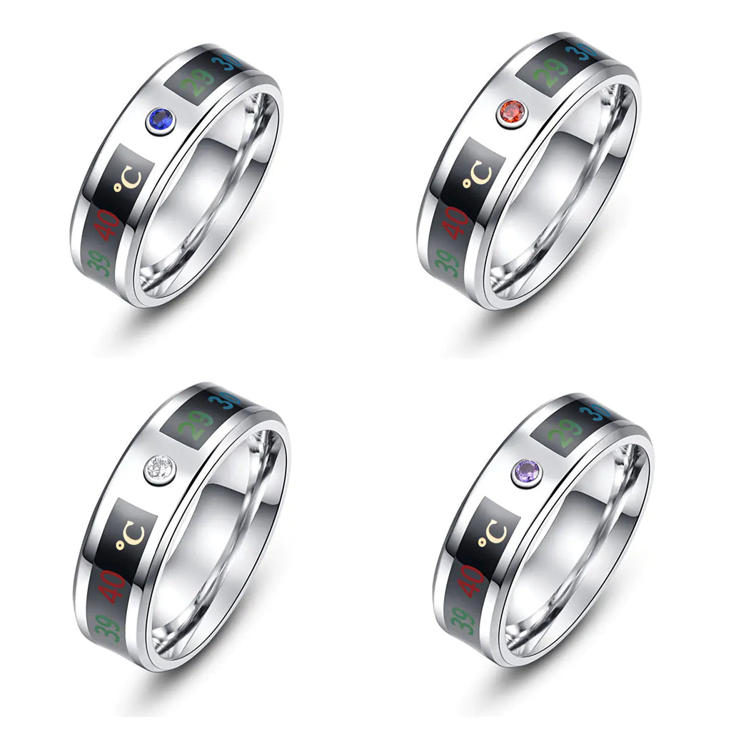 Intelligent Temperature Sensing Stainless Steel Ring