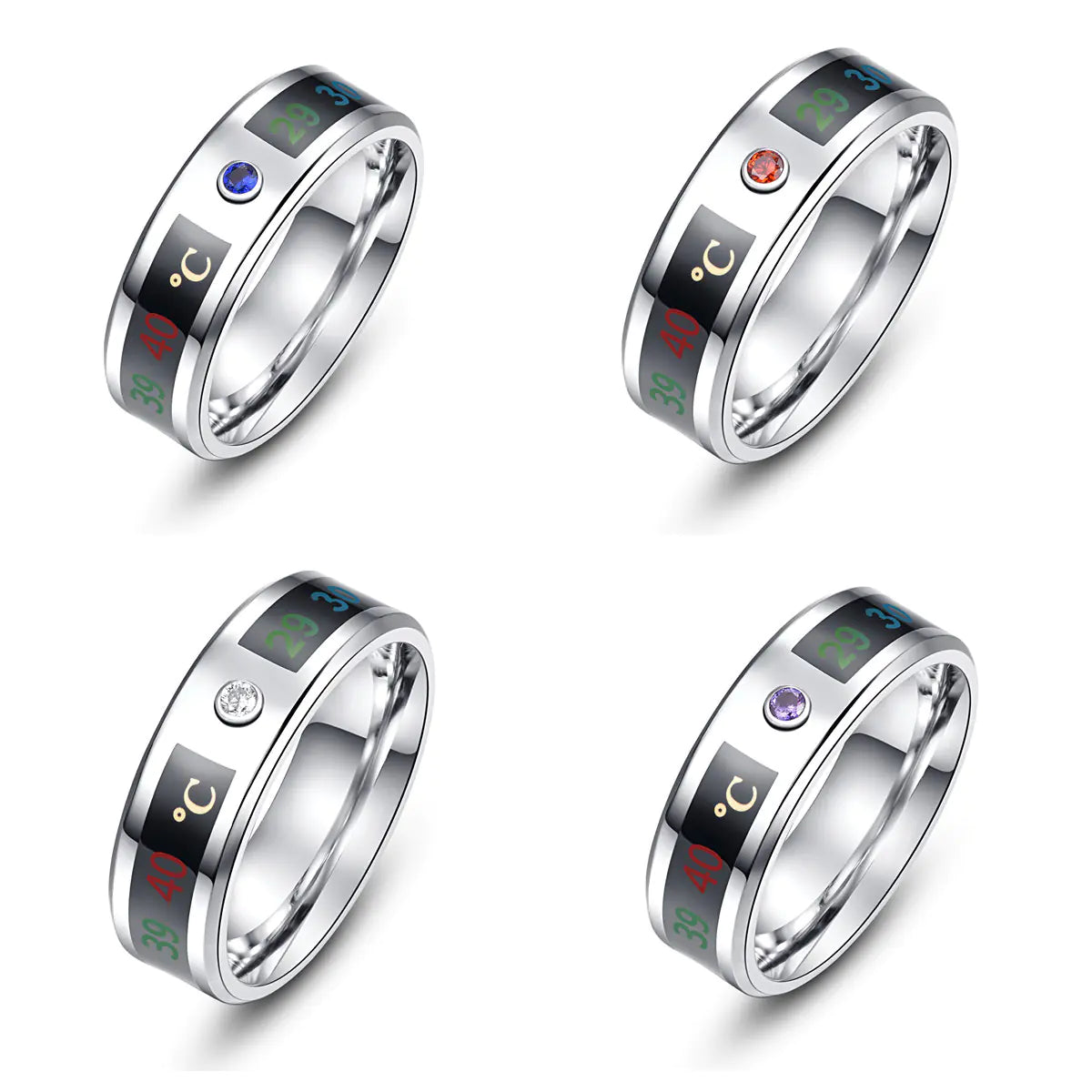 Intelligent Temperature Sensing Stainless Steel Ring