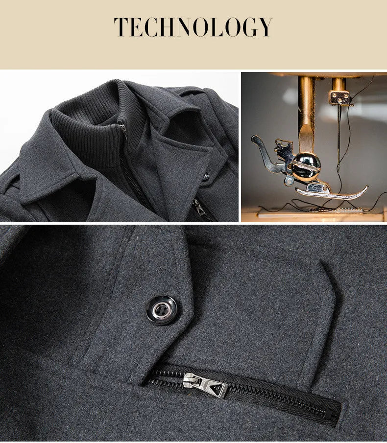 Cold-Resistant Cotton Wool Jacket