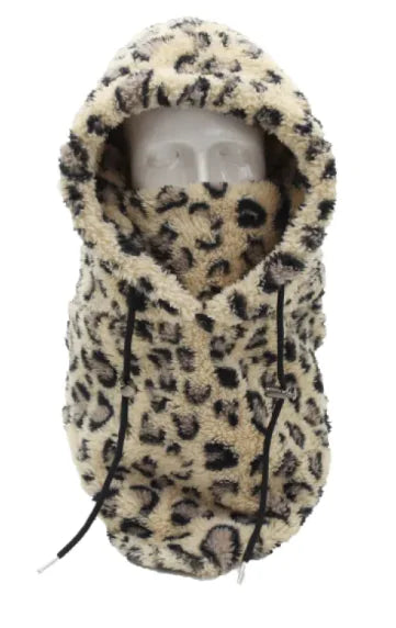 Cold Protection Thickening Scarf Hat